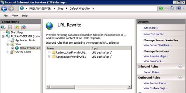 IIS10安装URLRewrite 2.0组件方法